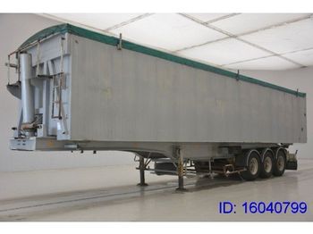 Tipper semi-trailer Benalu 68 Cub in Alu: picture 1