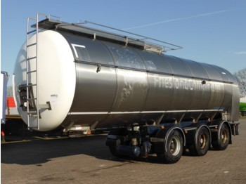 Tank semi-trailer for transportation of food Burg FOOD 34000 LTR CLEANING SYSTEM: picture 1
