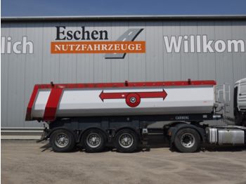 Tipper semi-trailer Carnehl Hardoxmulde mit Schüttung, BPW-Achsen, Luft-Lift: picture 1