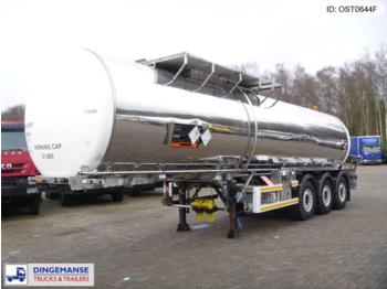 Tank semi-trailer for transportation of bitumen Crossland Bitumen tank inox 31.8 m3 / 1 comp: picture 1