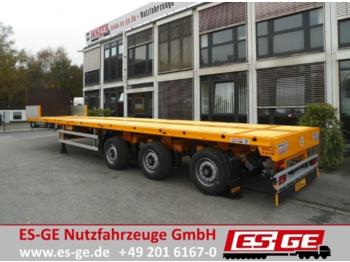 Dropside/ Flatbed semi-trailer Doll 3 Achs SAL - tele - hydr. gelenkt: picture 1