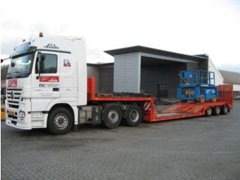 Low loader semi-trailer for transportation of heavy machinery Doll TIEFBETT: picture 1