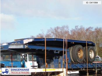 Traylona 2-axle platform trailer + 4-axle Dolly 117000 KG - Dropside/ Flatbed semi-trailer