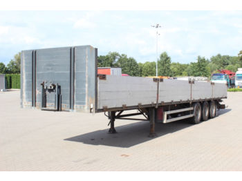 Dropside semi-trailer Sommer SP240/S Baustoff / SAF Achsen