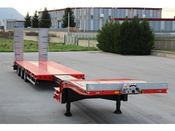 Low loader semi-trailer for transportation of heavy machinery FGM 37 AF XS: picture 1