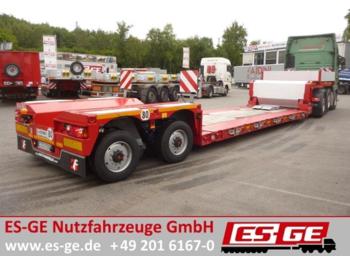 Low loader semi-trailer for transportation of heavy machinery Faymonville 2 Achs Tiefbett - tele - hydr. zwangsgelenkt: picture 1