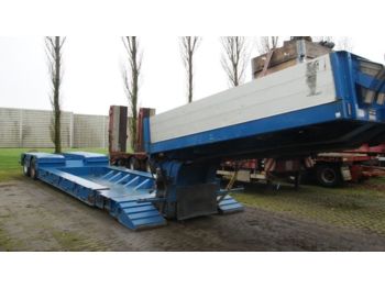 Low loader semi-trailer for transportation of heavy machinery Faymonville 2 x ausziehbar boottransport: picture 1