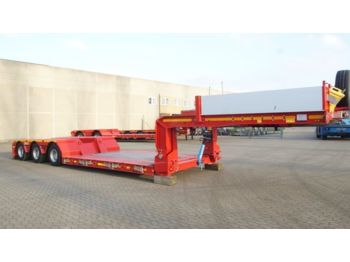 Low loader semi-trailer for transportation of heavy machinery Faymonville Tiefbett 300 mm: picture 1