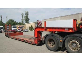 Low loader semi-trailer for transportation of heavy machinery Faymonville Tiefbett 300 mm ausziehbar /abnehmbar hals: picture 1
