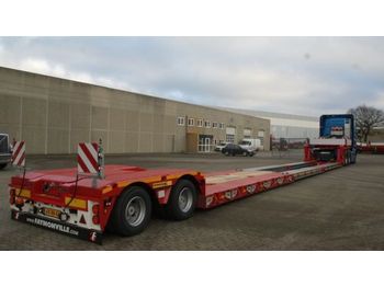 Low loader semi-trailer for transportation of heavy machinery Faymonville Tiefbett 350 mm 2 x ausziehbar bis 16.850 mm: picture 1