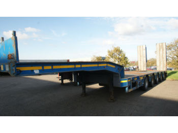 Low loader semi-trailer for transportation of heavy machinery Faymonville Tieflader 59 T nutzlast: picture 1
