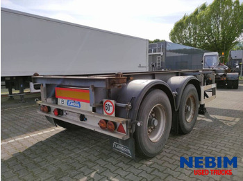 Flandria OP CC 20 V 1x20" - Steel / Spring suspension  - Container transporter/ Swap body semi-trailer: picture 2