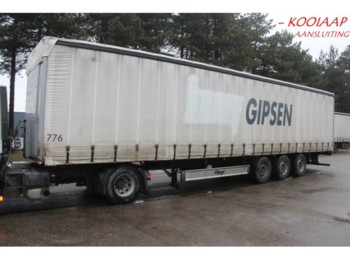 Curtainsider semi-trailer Fliegl 3-axles SAF - DISC - NL PAPERS - CLEAN CHASSIS: picture 1