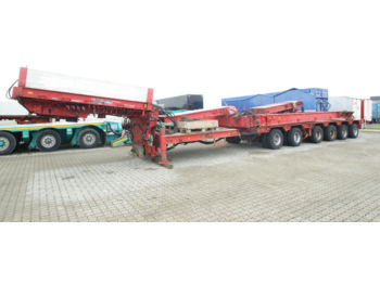 Low loader semi-trailer for transportation of heavy machinery Goldhofer 6 Achs. tieflader  / auch 2+4 tiefbett: picture 1