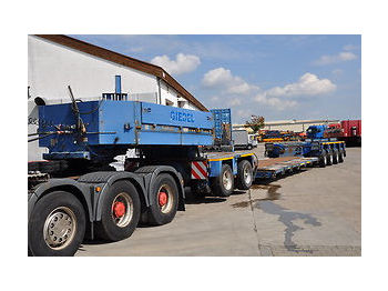 Low loader semi-trailer for transportation of heavy machinery Goldhofer THP ET-Mulde 2+4: picture 1
