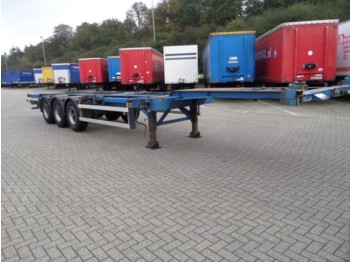 Container transporter/ Swap body semi-trailer Groenewegen 40.05CC multi chassis 20/30/2x20/40/45, High cub: picture 1