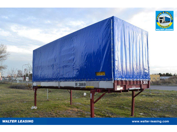 Container transporter/ Swap body semi-trailer KRONE Wechselaufbau: picture 1