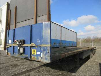 Dropside/ Flatbed semi-trailer Kel-Berg 13.6 m: picture 1