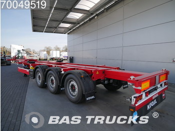 New Container transporter/ Swap body semi-trailer Kögel Port-MAXX 40 Simplex SWCT S24-2 Liftachse Ausziehbar Extending-Multifunctional-Chassis: picture 1