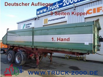 Tipper semi-trailer Kögel SK 18  3 S.-Alu Kipper 1. Hand*26.5t. Nutzlast: picture 1