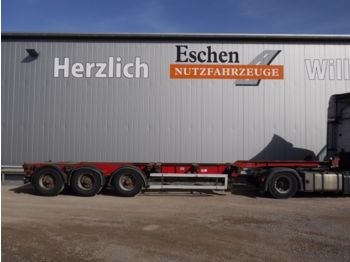 Container transporter/ Swap body semi-trailer Korten ausziehbares Container Chaasis, Luft, SAF: picture 1