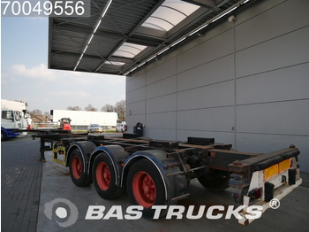 Container transporter/ Swap body semi-trailer Kromhout 3 APCC-12-27 2x Ausziehbar Multifunctional-Chassis: picture 1