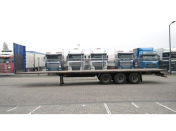 Dropside/ Flatbed semi-trailer Krone 3 AXLE FLATBED/CURTAINSIDE TRAILER: picture 1