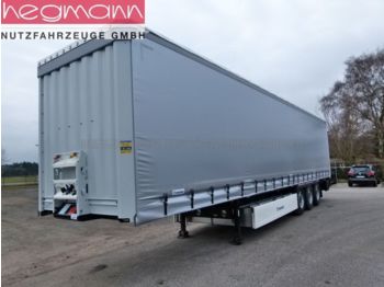 New Curtainsider semi-trailer Krone SDP 27 eLB4-CS, Lasi XL und Getränke, Palettenk.: picture 1