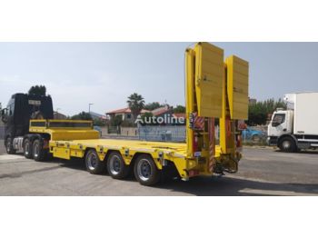 New Low loader semi-trailer for transportation of heavy machinery LIDER 2024  READY IN STOCK 50 TONS CAPACITY LOWBED: picture 4