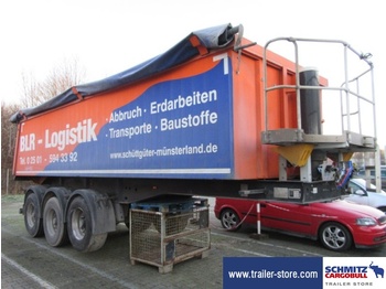 Tipper semi-trailer Langendorf Tipper Alu-square sided body 25m³: picture 1