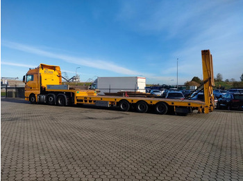 Stokota S3U.H3 semi dieplader Broshuis - Nooteboom - Lintrailer - Low loader semi-trailer