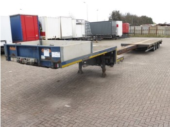 Low loader semi-trailer Nooteboom 3 X STEERAXLE EXTENDABLE DOUBLE TY: picture 1