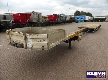Low loader semi-trailer Nooteboom EXTENDABLE STEERAXLE: picture 1