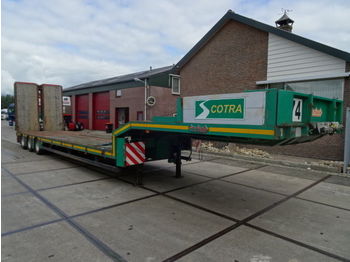 Low loader semi-trailer for transportation of heavy machinery Nooteboom MCO 48-03/3 ASS/GESTUURDE/SEMI-DIEPLADER/RAMPER: picture 1