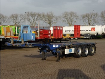 Container transporter/ Swap body semi-trailer Pacton FRONT MIDDLE AND REA MULTI ALL CONNECTION: picture 1
