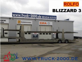 Autotransporter semi-trailer Rolfo BLIZZARD 3 Oversize 17m neuwertigerZustand: picture 1
