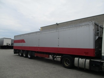 Walking floor semi-trailer STAS O-34/3A Schubboden, Getreidetrichter: picture 1