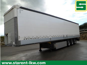 Curtainsider semi-trailer Schmitz Bordwandtautliner, Liftachse, XL-Zertifikat, Palettenkasten: picture 1