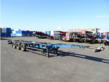 Container transporter/ Swap body semi-trailer Schmitz Cargobull 45FT HC, BPW, 2x extendable (front + rear): picture 1