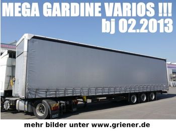 Curtainsider semi-trailer Schmitz Cargobull SCS 24/ MEGA VARIOS HUBDACH 12642 XL TOPZUSTAND: picture 1