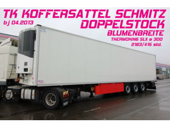 Isothermal semi-trailer Schmitz Cargobull SKO 24/ DOPPELSTOCK 2,70 /TK SLX e 300/BLUMEN 4x: picture 1