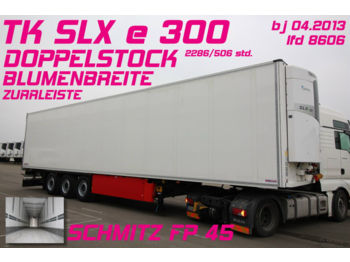 Isothermal semi-trailer Schmitz Cargobull SKO 24/ DOPPELSTOCK 2,70 /TK SLX e 300/BLUMEN 4x: picture 1
