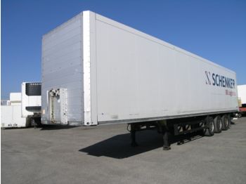 Closed box semi-trailer Schmitz Cargobull SKO 24 Rolltor Isokoffer Heckstützfüße Liftachse: picture 1
