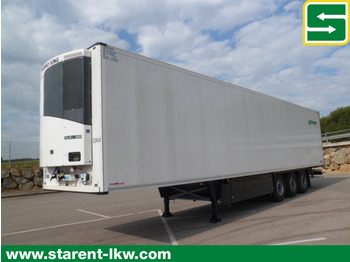 Refrigerator semi-trailer Schmitz Thermotrailer, Thermo King SLXe300-Aggregat, Liftachse, Trennwand: picture 1