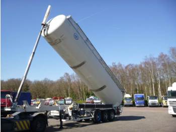 Tank semi-trailer for transportation of bulk materials Spitzer Eurovrac Bulk tank alu 51 m3 / 1 comp: picture 1