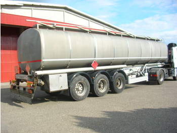 Menci FUEL/BENZIN/DIESEL ABS+ADR+ROR 2xKAMER 38.610L - Tank semi-trailer