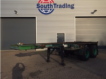 Container transporter/ Swap body semi-trailer Varmo 20ft chassis Bladvering: picture 1