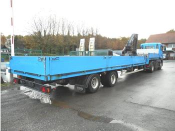 Low loader semi-trailer for transportation of heavy machinery WEFA 2 ACHS AUFLIEGER AUFL. M. MKG HLK 140: picture 1