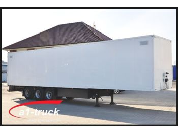Closed box semi-trailer WEKA 3 achs Koffer isoliert + Doppelstock mit Ba: picture 1