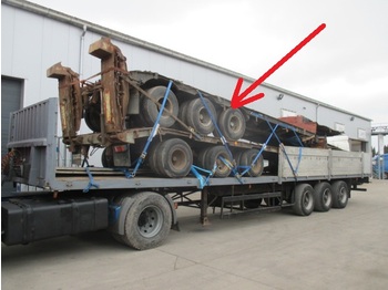 Low loader semi-trailer ZREMB N 20 (FULL STEEL SUSPENSION): picture 1